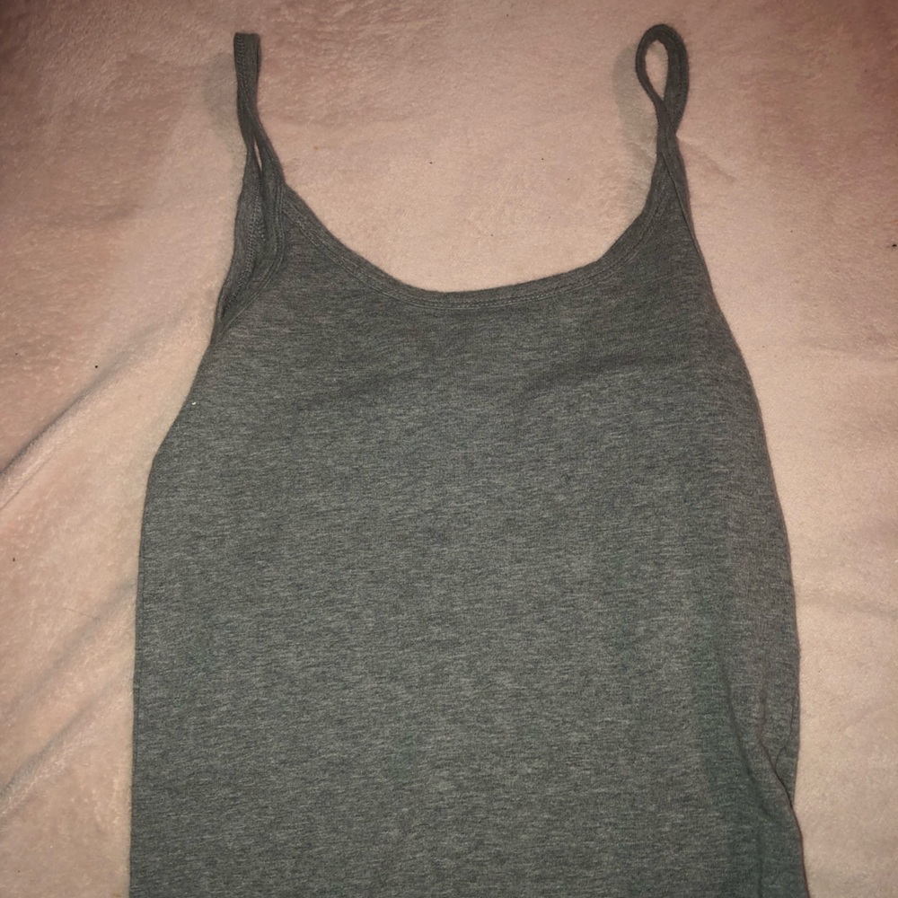Forever 21 Charcoal Gray Top